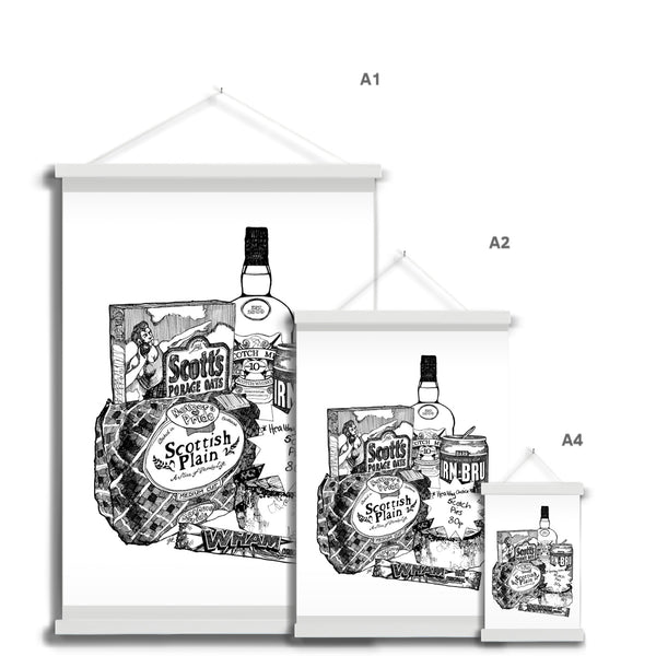 Gillian Kyle Scottish Breakfast Fine Art Print With Hanger