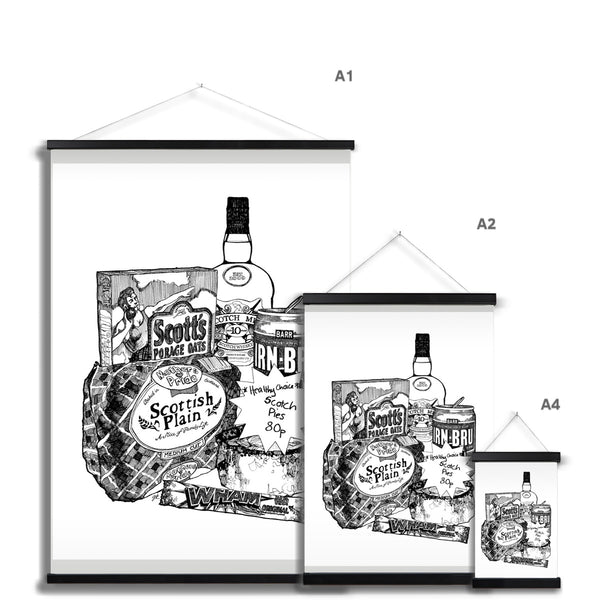 Gillian Kyle Scottish Breakfast Fine Art Print With Hanger