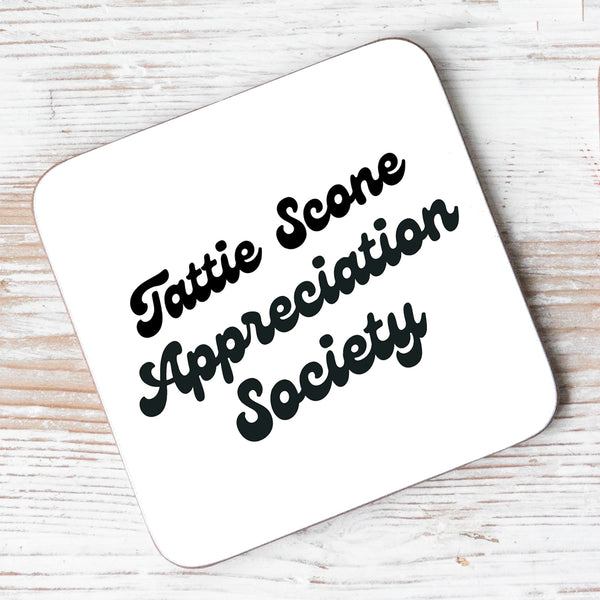 gillian kyle Tattie Scone Appreciation Society Coaster