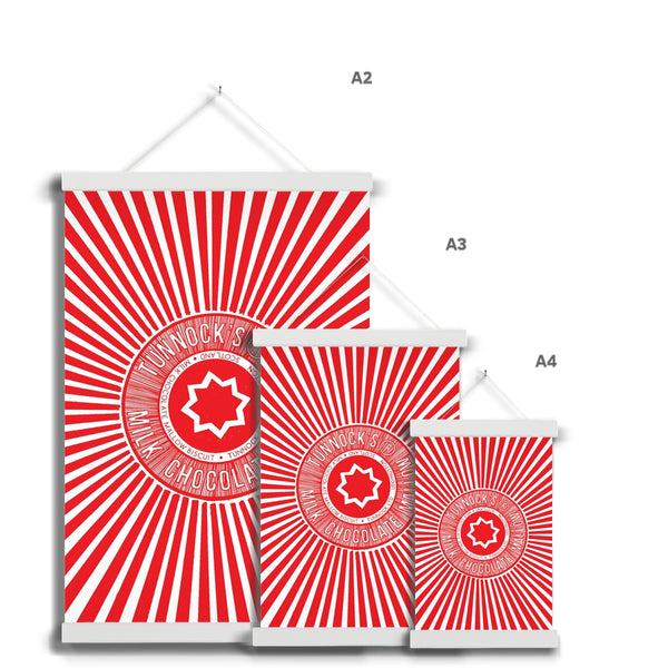 Gillian Kyle Tea Cake Wrapper Fine Art Print With Hanger