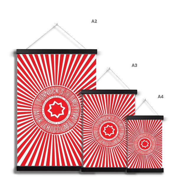 Gillian Kyle Tea Cake Wrapper Fine Art Print With Hanger