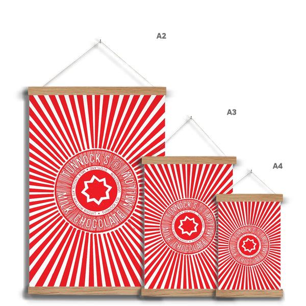 Gillian Kyle Tea Cake Wrapper Fine Art Print With Hanger