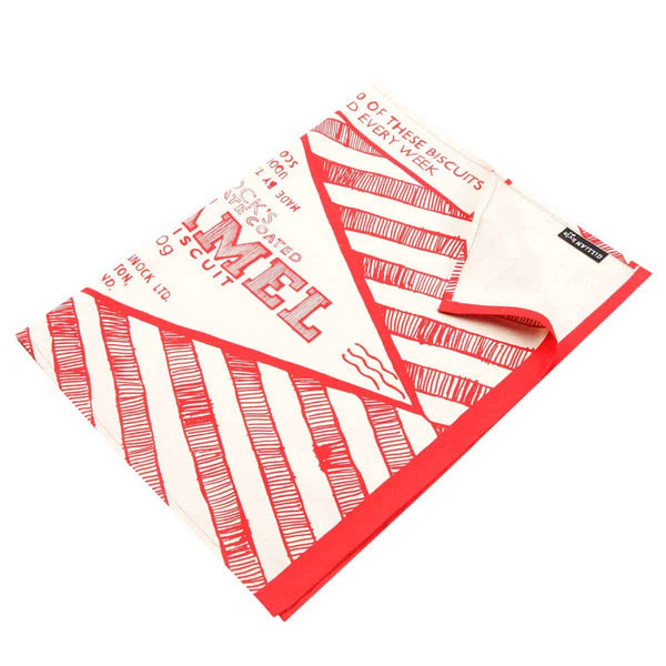 Gillian Kyle Tunnock's Caramel Wafer Wrapper Tea Towel