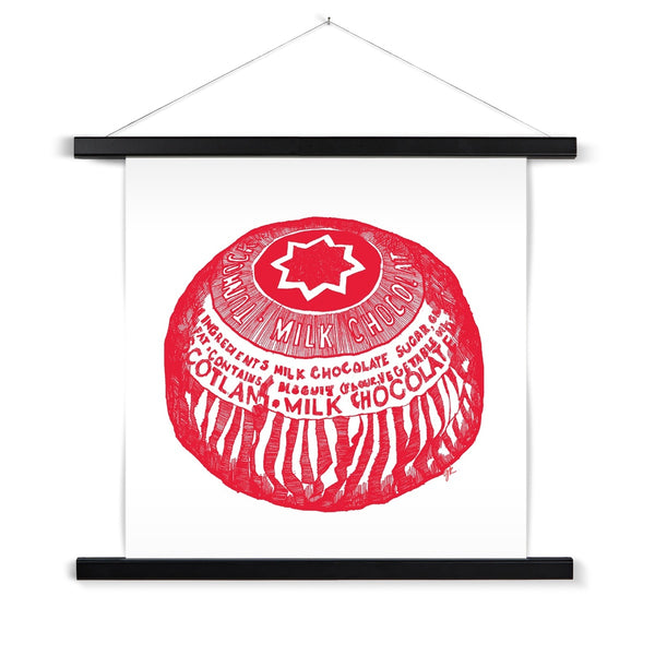 gillian kyle Tunnock's Tea Cake Fine Art Print with Hanger