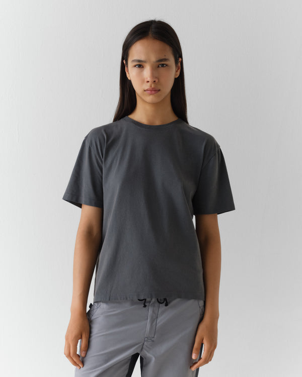 Gimaguas Antonio Short Sleeve T-Shirt Black Short-sleeve T-shirt With Relaxed Fit In Cotton