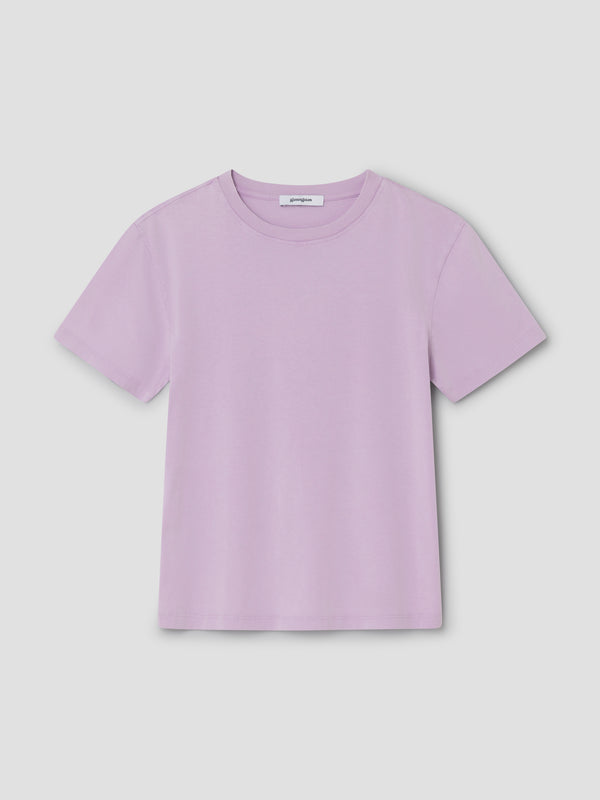 gimaguas Antonio Short Sleeve T-Shirt Lilac short-sleeve t-shirt with relaxed fit in cotton