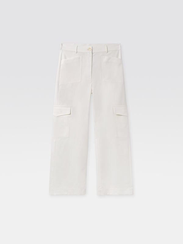 gimaguas Audrey Trousers Audrey Trousers White - Bottoms - Gimaguas
