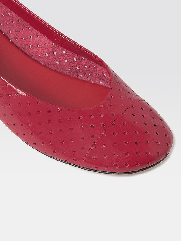 Gimaguas Bailarina Perforated Bailarina Perforated Red