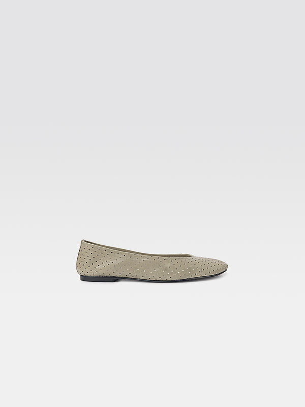 gimaguas Bailarina Perforated Bailarina Perforated Taupe