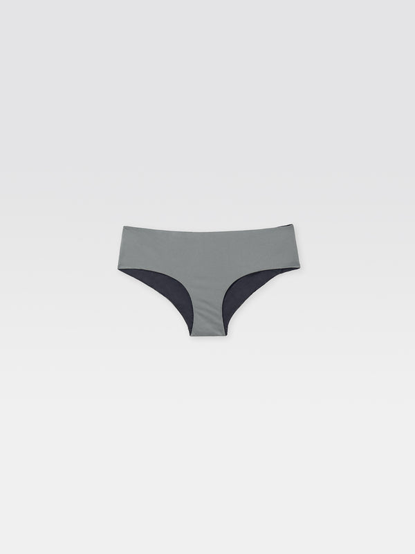 gimaguas Bando Bikini Bottom Bando Bikini Bottom Grey Black - Swimwear - Gimaguas