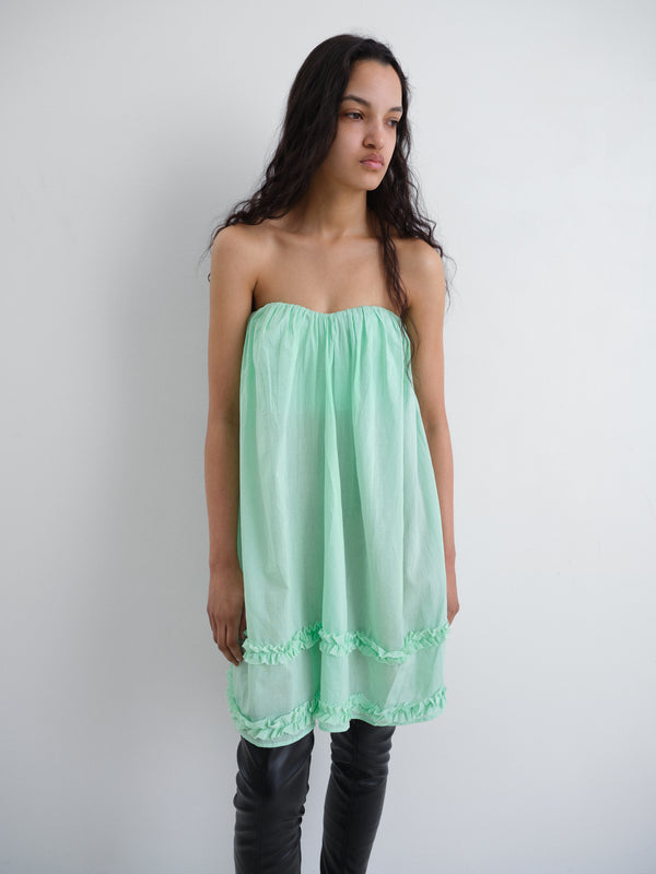 Gimaguas Bell Mini Dress Bell Mini Dress Green - Bandeau - Gimaguas