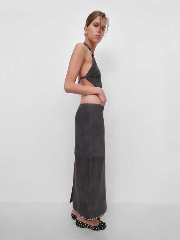 Gimaguas Bella Midi Skirt Bella Midi Skirt Grey - Bottoms - Gimaguas