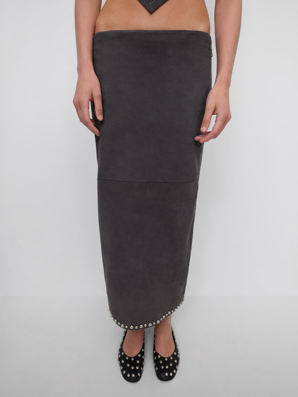 Gimaguas Bella Midi Skirt Bella Midi Skirt Grey - Bottoms - Gimaguas