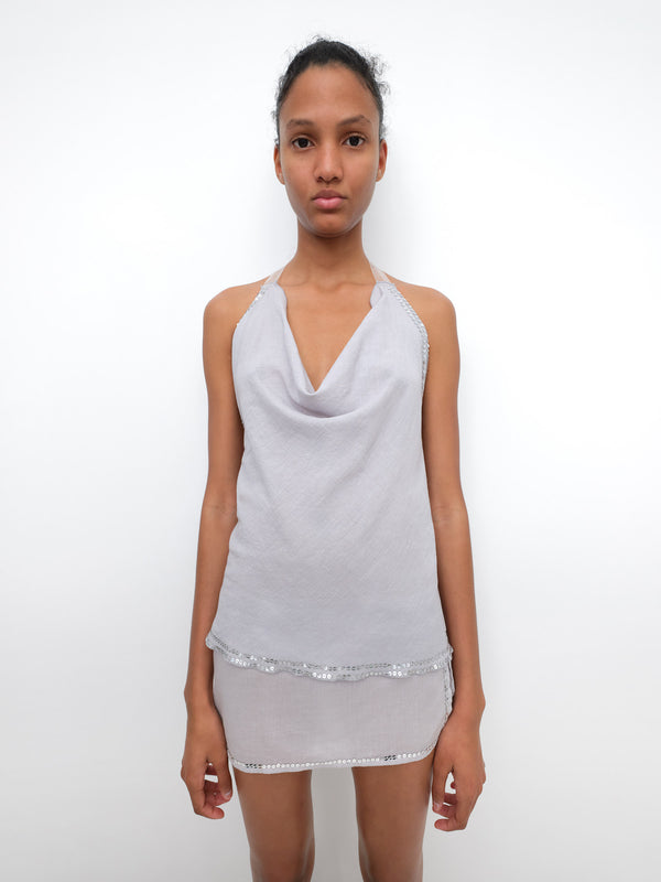 gimaguas Cala Halter Top Cala Top Grey - Halter - Gimaguas