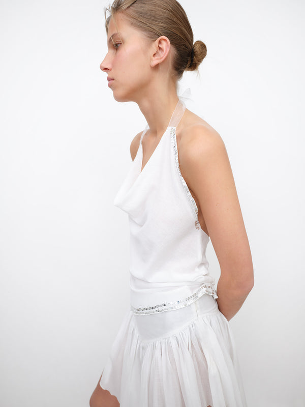 Gimaguas Cala Halter Top Cala Top White - Halter - Gimaguas