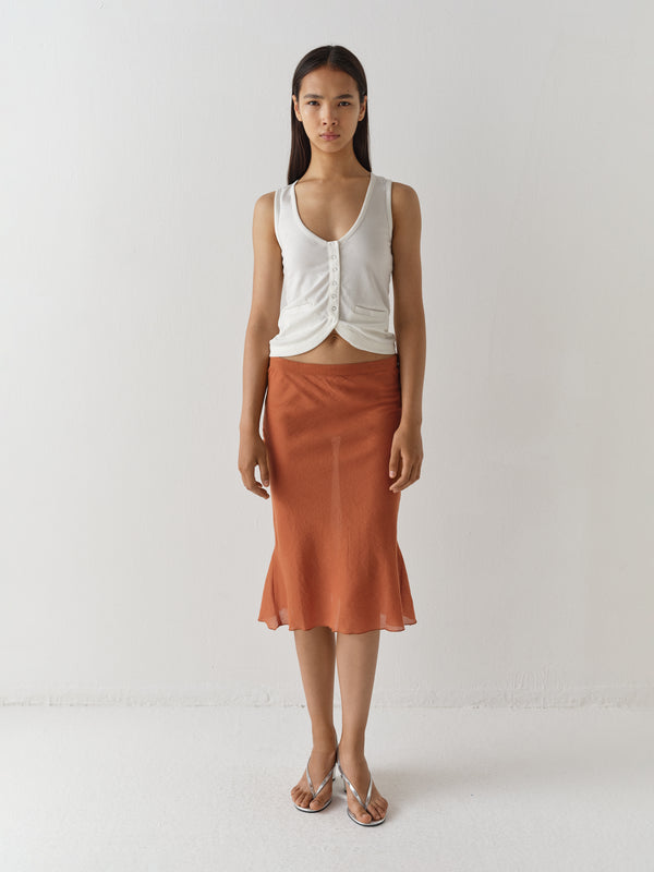 Gimaguas Cala Skirt Cala Midi Skirt Bronze - Bottom - Gimaguas