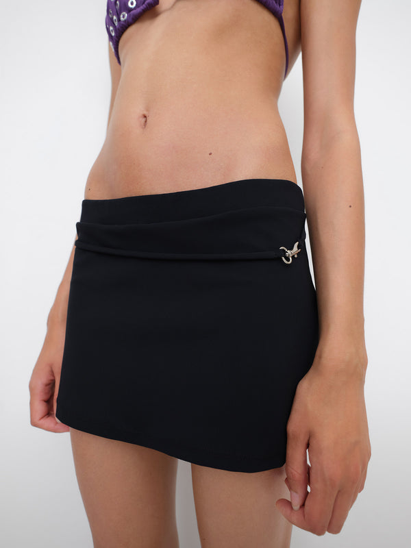 Gimaguas Carolina Skirt Carolina Mini Skirt Black - Bottoms - Gimaguas