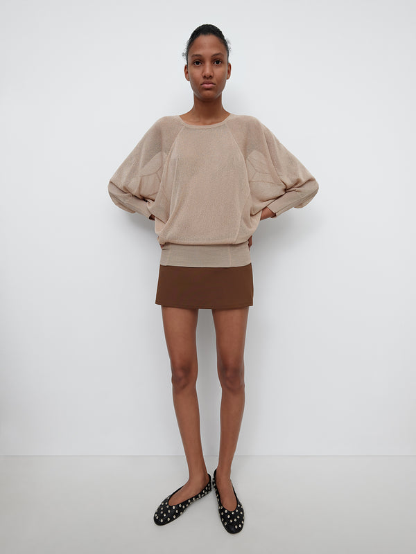 gimaguas Carolina Skirt Carolina Mini Skirt Brown - Bottoms - Gimaguas