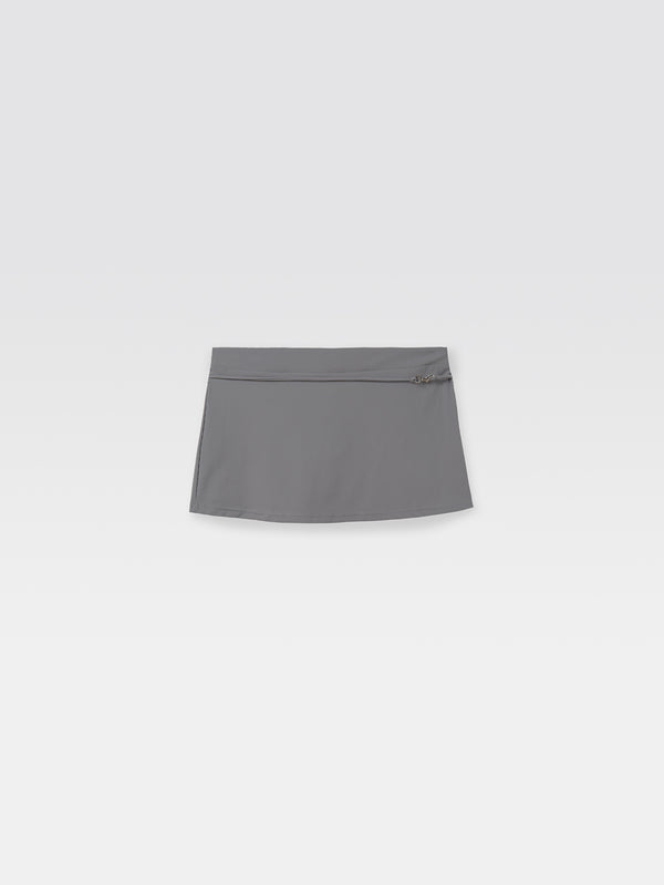 gimaguas Carolina Skirt Carolina Mini Skirt Grey - Bottoms - Gimaguas