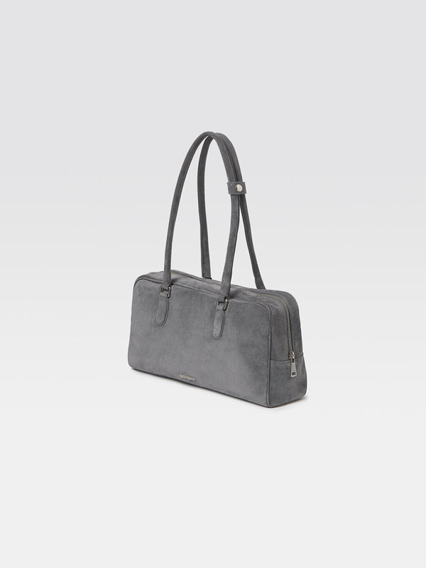Gimaguas Chica Bag Chica Bag Grey Suede - Leather Bag - Gimaguas