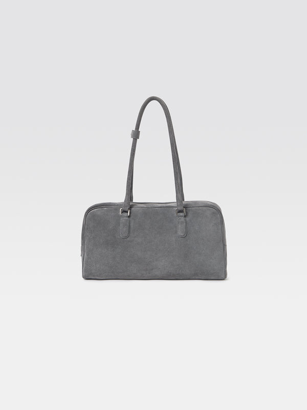 gimaguas Chica Bag Chica Bag Grey Suede - Leather Bag - Gimaguas