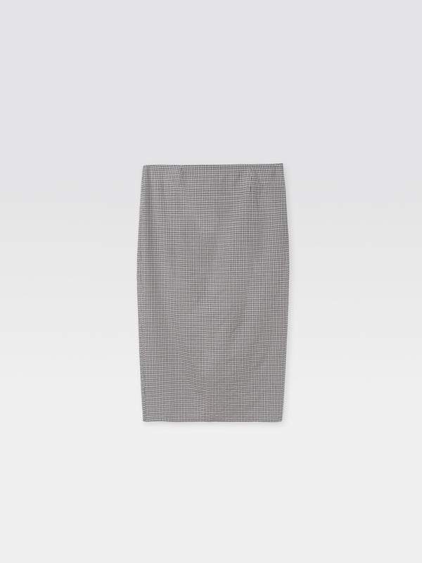 gimaguas Chicago Midi Skirt Chicago Midi Skirt Black White - Bottoms - Gimaguas