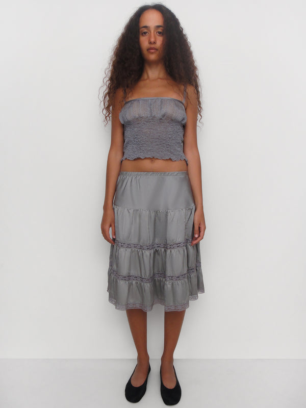 Gimaguas Cielo Skirt Cielo Skirt Grey - Bottoms - Gimaguas