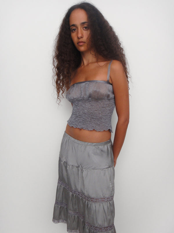 Gimaguas Cielo Skirt Cielo Skirt Grey - Bottoms - Gimaguas