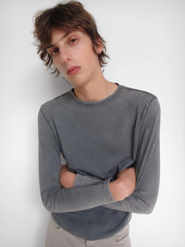 Gimaguas Conan Long Sleeve T-Shirt Conan Long Sleeve T-Shirt Dark Grey - Top - Gimaguas