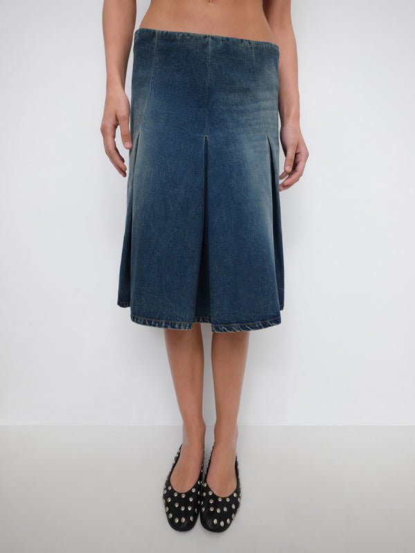 Gimaguas Corinne Midi Skirt Corinne Midi Skirt Blue - Bottoms - Gimaguas