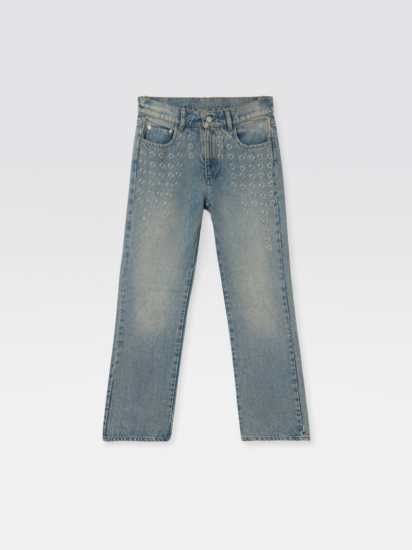 gimaguas Emily Trousers Emily Trousers Blue Denim - Bottoms - Gimaguas