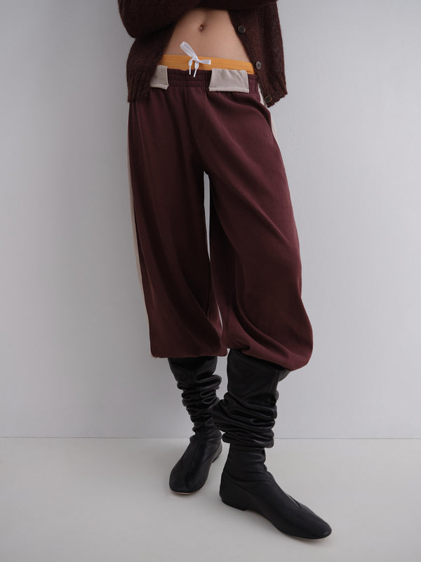 Gimaguas Emmanuelle Trousers Emmanuelle Trousers Brown - Bottoms - Gimaguas