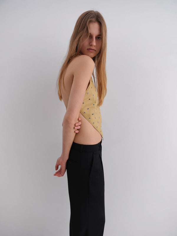 Gimaguas Eyelets Top Eyelets Top Butter - Leather - Gimaguas