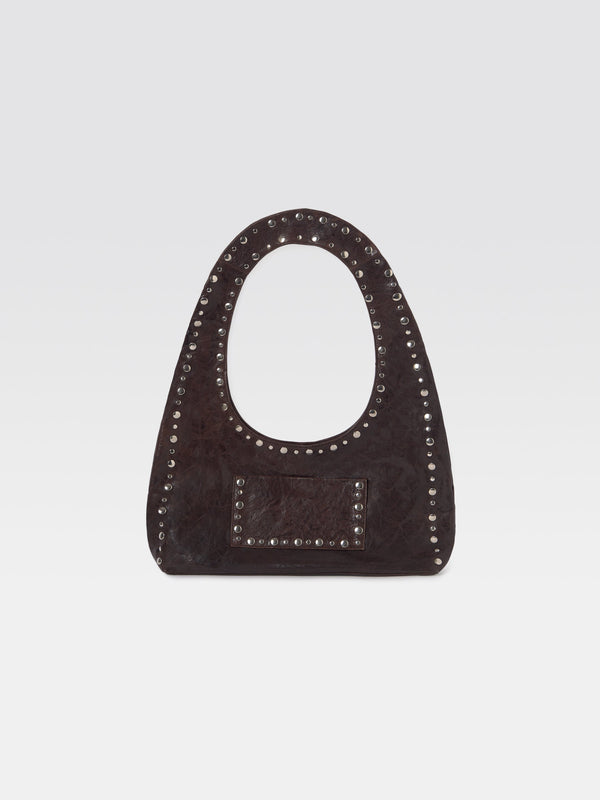 Gimaguas Franca Bag Arrugado Franca Bag Arrugado Brown - Leather Bag - Gimaguas