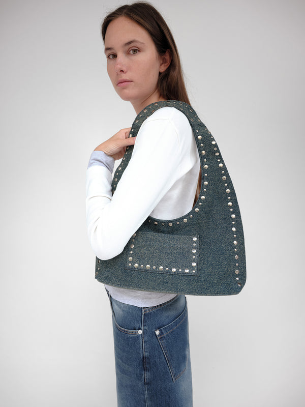 Gimaguas Franca Bag Franca Bag Denim Blue - Leather Bag - Gimaguas