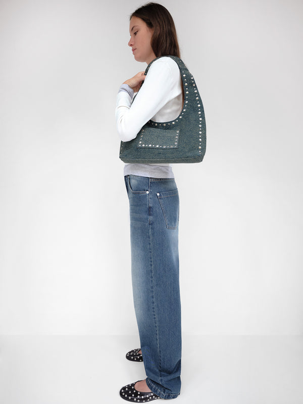 Gimaguas Franca Bag Franca Bag Denim Blue - Leather Bag - Gimaguas