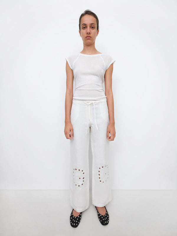Gimaguas Gima Trousers Gima Trousers White - Pants - Gimaguas