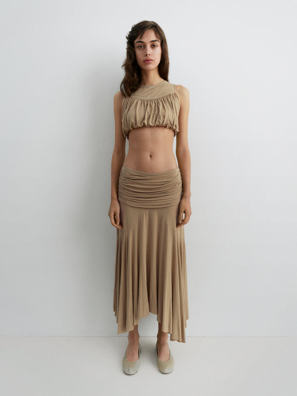 Gimaguas Balloon Top Balloon Top Beige - Gimaguas