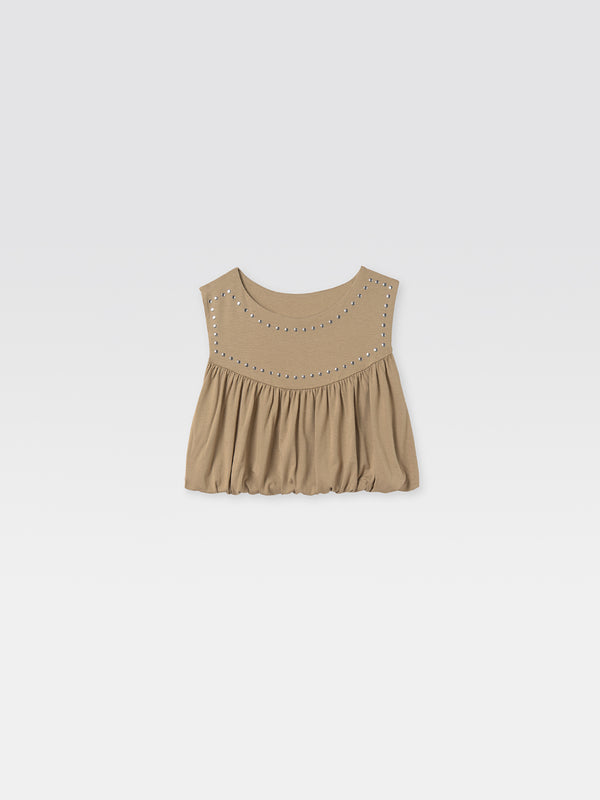 gimaguas Balloon Top Balloon Top Beige - Gimaguas