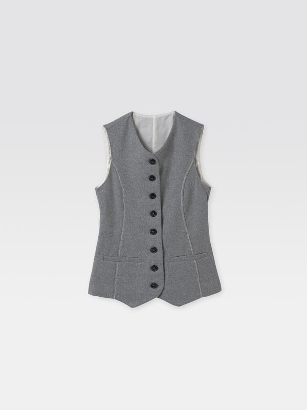 gimaguas Brooke Vest Brooke Vest Grey