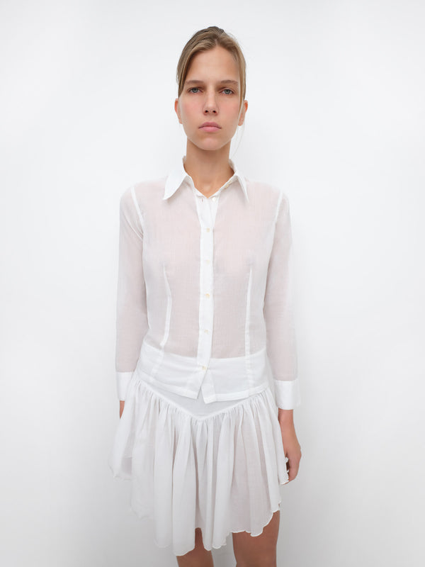 Gimaguas Caro Shirt Caro Shirt White- Tops - Gimaguas