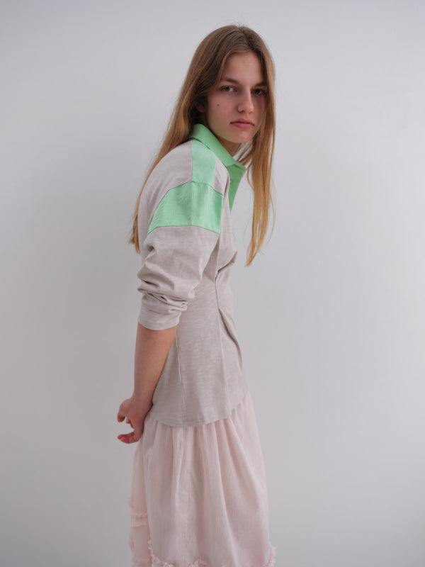 Gimaguas Girl Polo Girl Polo Grey - Top - Gimaguas