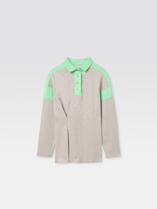 gimaguas Girl Polo Girl Polo Grey - Top - Gimaguas