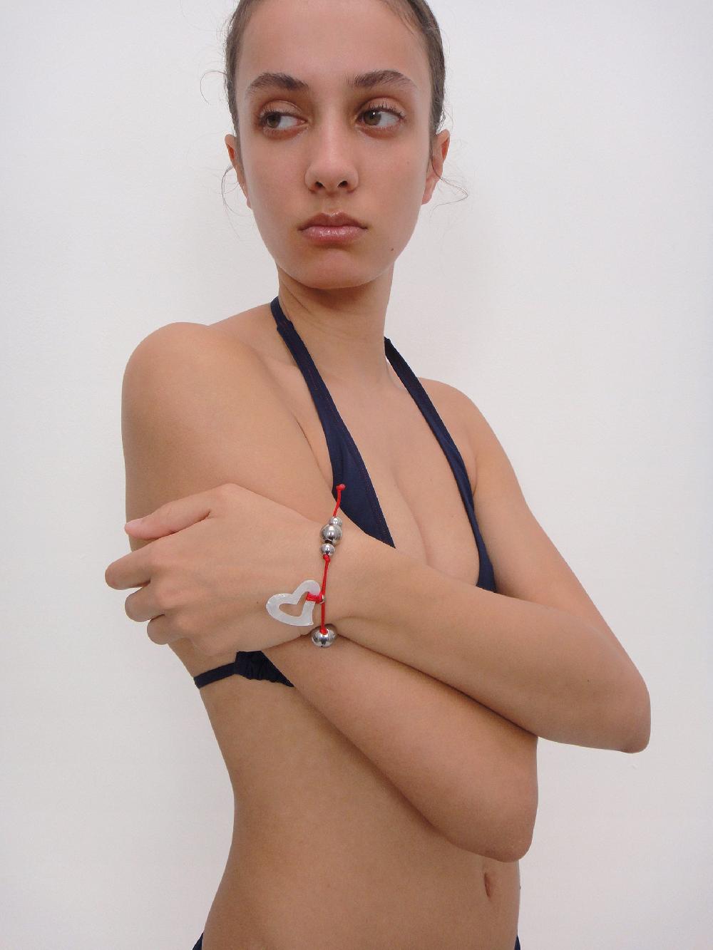 Gimaguas Love Bracelet Love Bracelet Silver Black