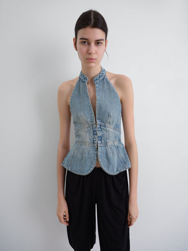 Gimaguas Ring Top Ring Top Washed Blue - Gimaguas