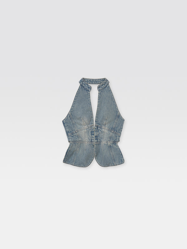 gimaguas Ring Top Ring Top Washed Blue - Gimaguas
