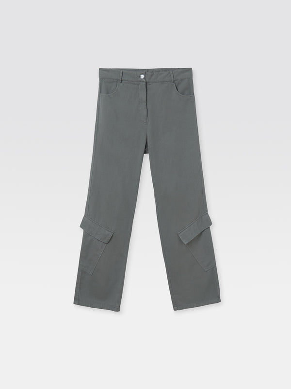 gimaguas Irina Trousers Irina Trousers Grey - Bottoms - Gimaguas
