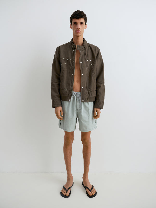 Gimaguas Juma Shorts Juma Shorts Light Green - Bottoms - Gimaguas