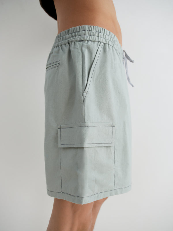 Gimaguas Juma Shorts Juma Shorts Light Green - Bottoms - Gimaguas