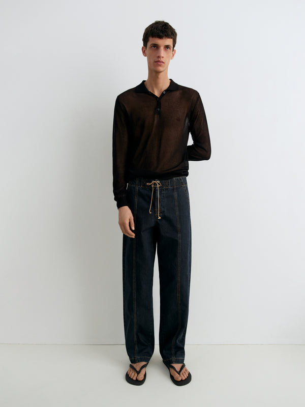 Gimaguas Lewis Trousers Lewis Trousers Navy - Bottoms - Gimaguas